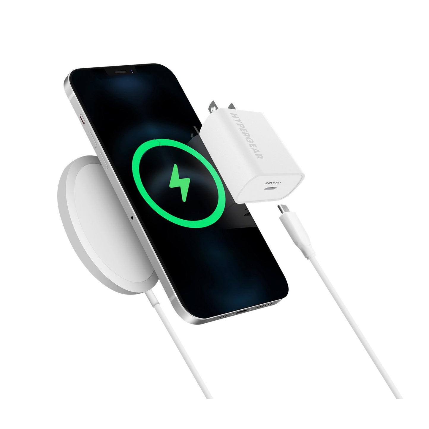 Bulk - Hypergear 20W USB-C PD Wall Charger Hub - White