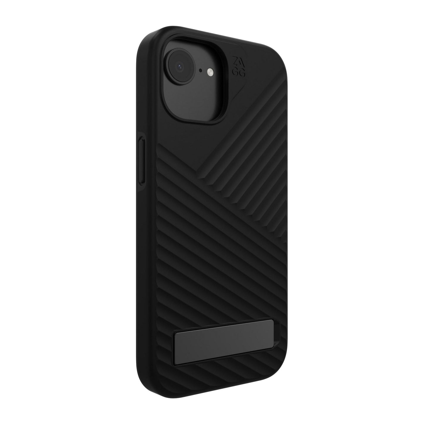 iPhone 16e/15/14/13 ZAGG Graphene Denali Snap Kickstand Case - Black